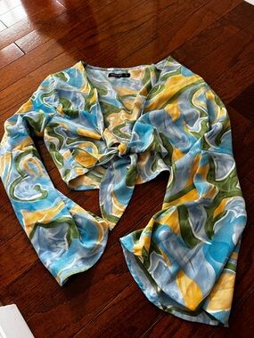 Nasty Gal Tie Top Size 4